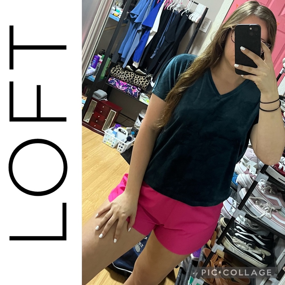 🔥🔥Loft velvet shirt!